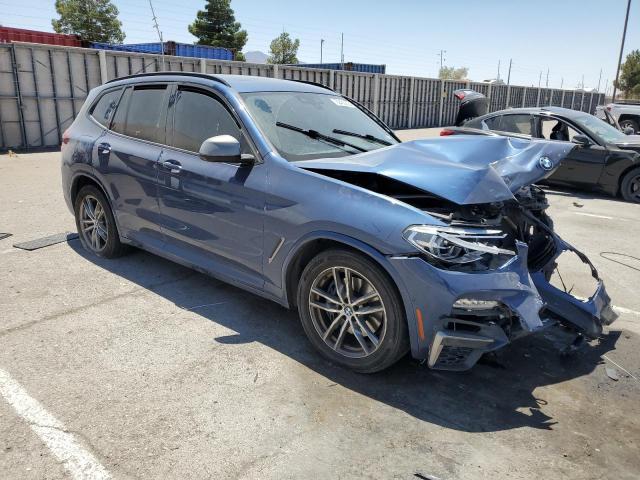 5UXTS3C56J0Z00532 - 2018 BMW X3 XDRIVEM40I BLUE photo 4