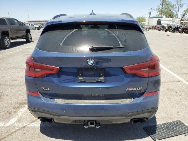 5UXTS3C56J0Z00532 - 2018 BMW X3 XDRIVEM40I BLUE photo 6