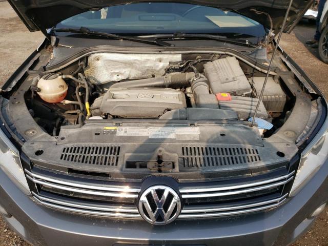 WVGJV7AX2GW505700 - 2016 VOLKSWAGEN TIGUAN COMFORTLINE GRAY photo 12