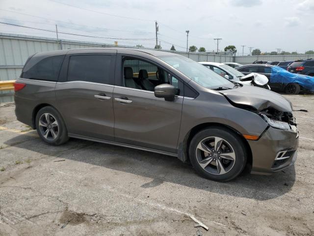 5FNRL6H83KB060483 - 2019 HONDA ODYSSEY TOURING Brązowy zdjęcie 4