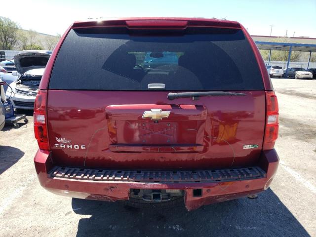 1GNUKBE06AR101516 - 2010 CHEVROLET TAHOE K1500 LT RED photo 6