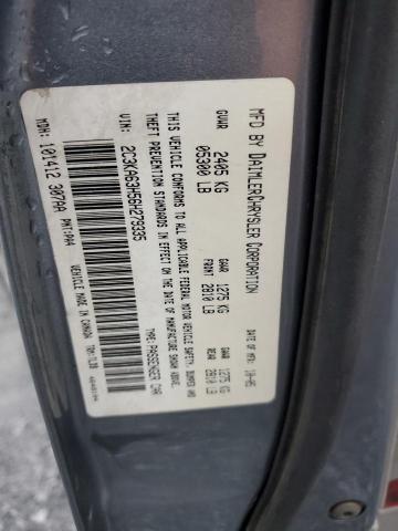 2C3KA63H56H279335 - 2006 CHRYSLER 300C SILVER photo 12