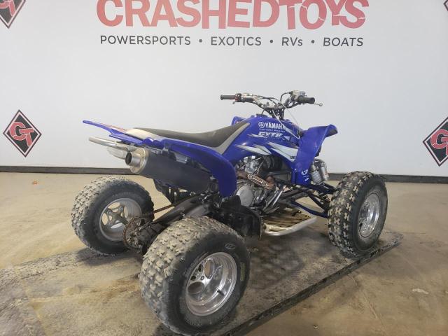 JY4AJ20Y66C002554 - 2006 YAMAHA YFZ450 BLUE photo 4