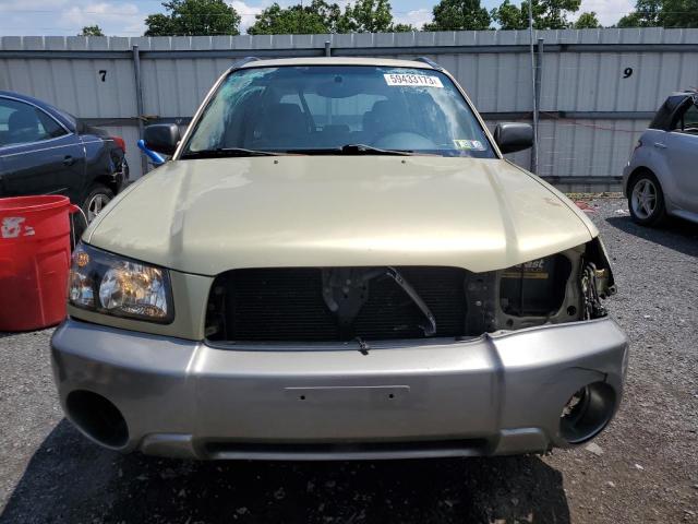 JF1SG65673H761852 - 2003 SUBARU FORESTER 2.5XS ذهبي صورة 5