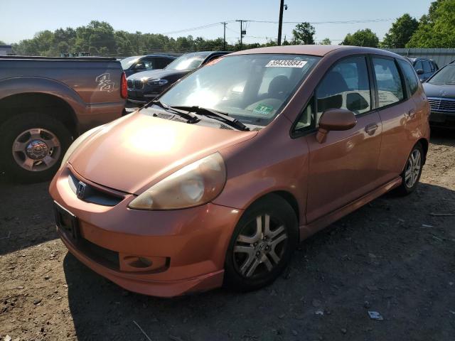JHMGD386X7S047157 - 2007 HONDA FIT S 橙色 照片 1