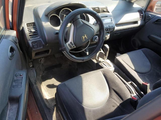 JHMGD386X7S047157 - 2007 HONDA FIT S 橙色 照片 8