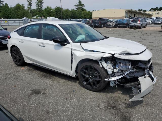 19XFL2H87PE007391 - 2023 HONDA CIVIC SPORT WHITE photo 4