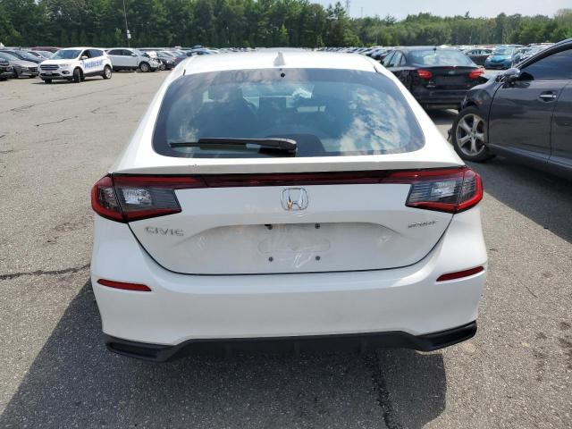 19XFL2H87PE007391 - 2023 HONDA CIVIC SPORT WHITE photo 6