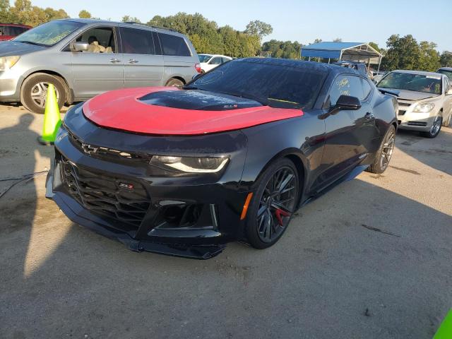1G1FK1R66N0104204 - 2022 CHEVROLET CAMARO ZL1 黑色 照片 2
