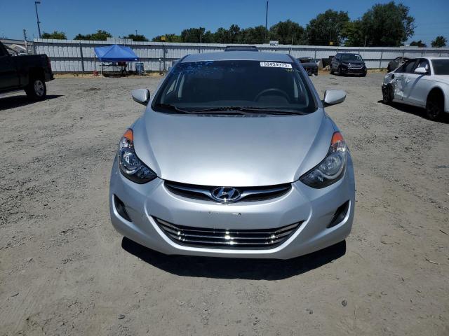 5NPDH4AE8DH375042 - 2013 HYUNDAI ELANTRA GLS SILVER photo 5