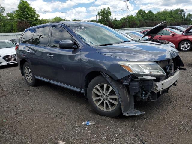 5N1AR2MN1DC667333 - 2013 NISSAN PATHFINDER S GRAY photo 4