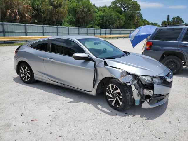 2HGFC4B58JH304063 - 2018 HONDA CIVIC LX SILVER photo 4