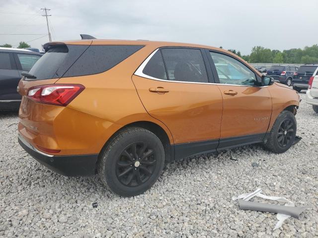 2GNAXUEV8K6109836 - 2019 CHEVROLET EQUINOX LT ORANGE photo 3