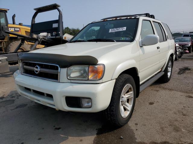 JN8DR09Y23W829626 - 2003 NISSAN PATHFINDER LE თეთრი ფოტო 2
