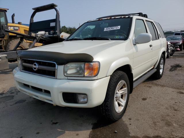 JN8DR09Y23W829626 - 2003 NISSAN PATHFINDER LE WHITE photo 2