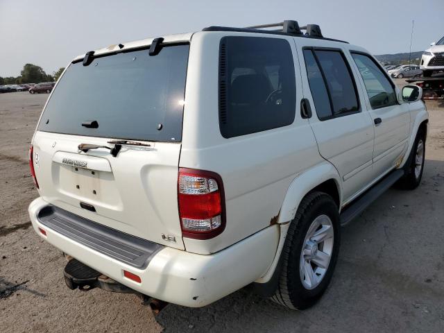 JN8DR09Y23W829626 - 2003 NISSAN PATHFINDER LE WHITE photo 4