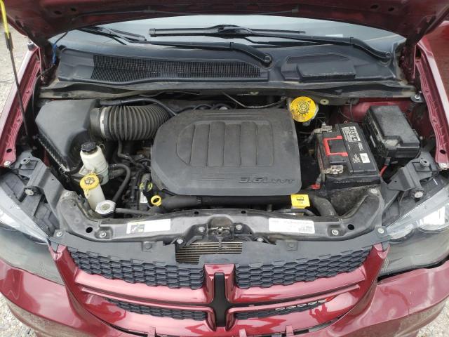 2C4RDGEG7KR764186 - 2019 DODGE GRAND CARA GT RED photo 12