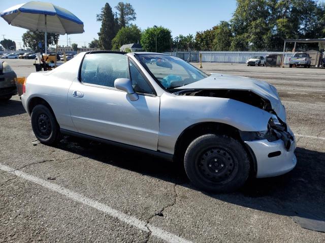 JHMEH6245TS001380 - 1996 HONDA CIVIC DEL SOL S SILVER photo 4