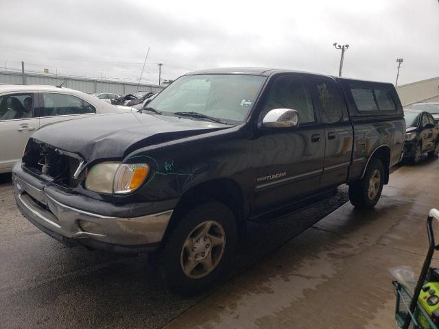 5TBBT4416YS066208 - 2000 TOYOTA TUNDRA ACCESS CAB BLACK photo 1