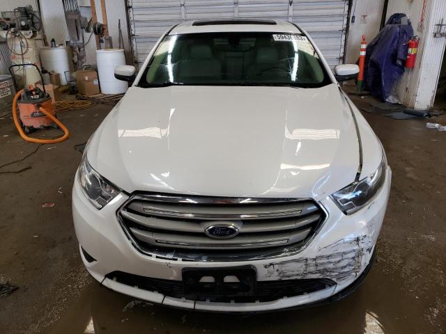 1FAHP2E99EG182349 - 2014 FORD TAURUS SEL WHITE photo 5