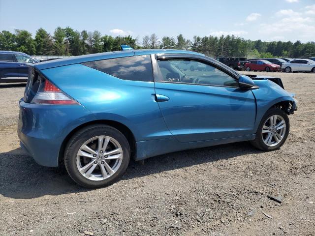 JHMZF1D49CS001860 - 2012 HONDA CR-Z BLUE photo 3