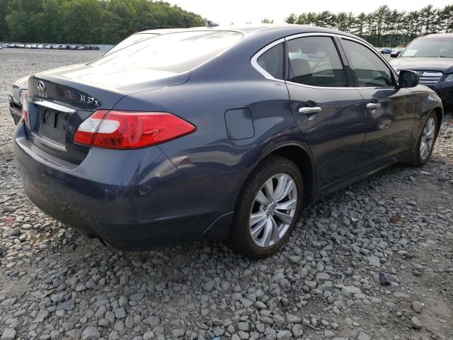 JN1BY1AR5BM373327 - 2011 INFINITI M37 X BLUE photo 3