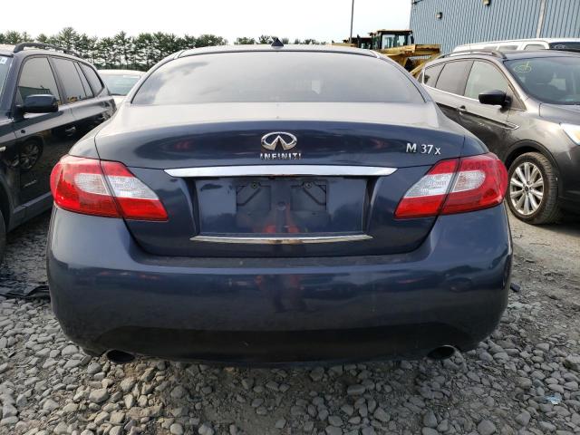 JN1BY1AR5BM373327 - 2011 INFINITI M37 X BLUE photo 6