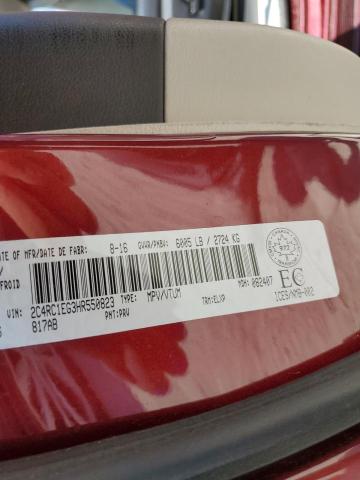 2C4RC1EG3HR550823 - 2017 CHRYSLER PACIFICA TOURING L PLUS MAROON photo 13