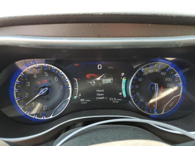 2C4RC1EG3HR550823 - 2017 CHRYSLER PACIFICA TOURING L PLUS MAROON photo 9