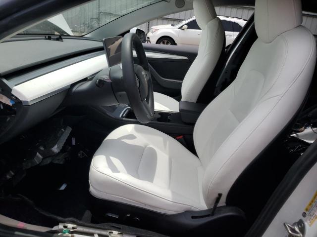 5YJ3E1EC0MF020358 - 2021 TESLA MODEL 3 WHITE photo 7