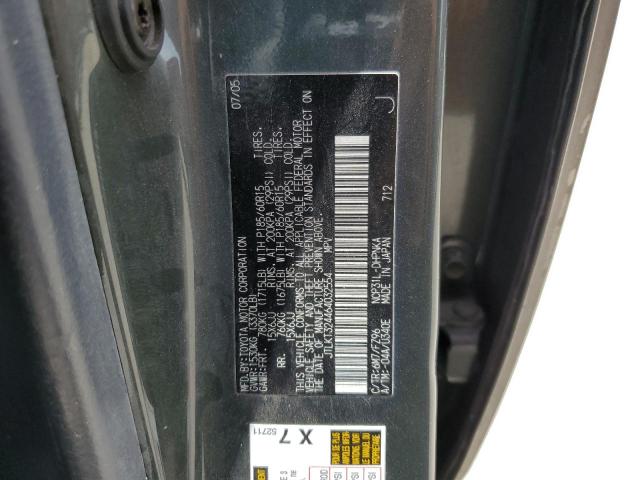 JTLKT324464032554 - 2006 TOYOTA SCION XB 灰色 照片 12