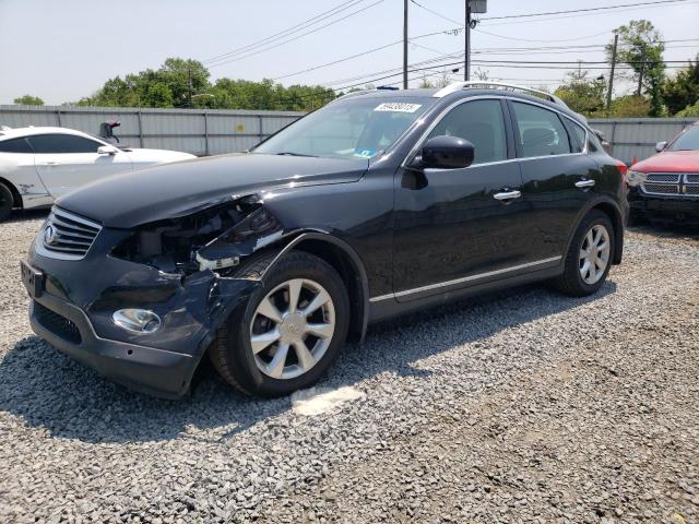 JNKAJ09F68M356013 - 2008 INFINITI EX35 BASE BLACK photo 1