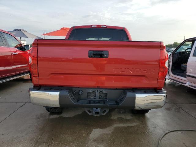 5TFEY5F12EX148676 - 2014 TOYOTA TUNDRA CREWMAX SR5 RED photo 6