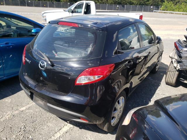 JM1DE1KY7D0170468 - 2013 MAZDA MAZDA2 SPO BLACK photo 4