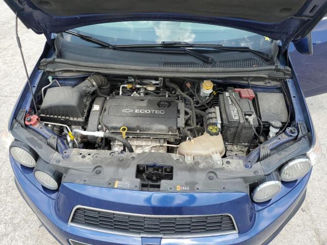 1G1JC5SH5D4184080 - 2013 CHEVROLET SONIC LT BLUE photo 11