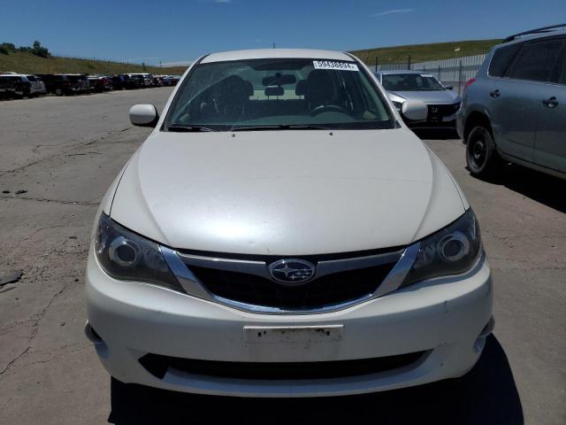 JF1GE61628H515316 - 2008 SUBARU IMPREZA 2.5I WHITE photo 5