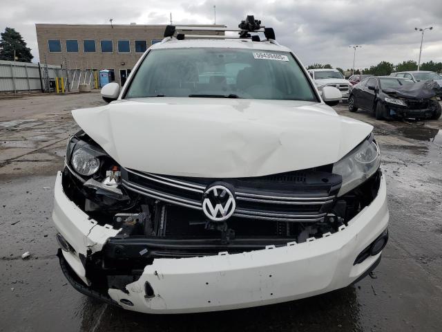 WVGBV7AX0DW535519 - 2013 VOLKSWAGEN TIGUAN S WHITE photo 5