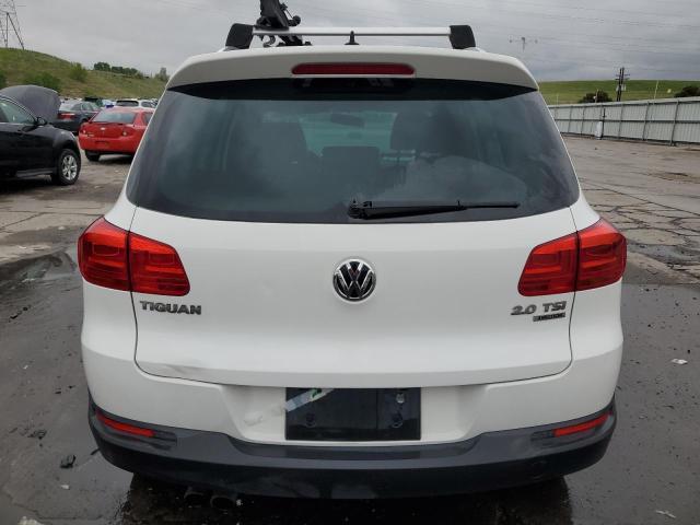 WVGBV7AX0DW535519 - 2013 VOLKSWAGEN TIGUAN S WHITE photo 6