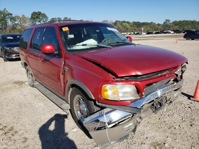 1FMRU17W32LA85179 - 2002 FORD EXPEDITION EDDIE BAUER RED photo 1