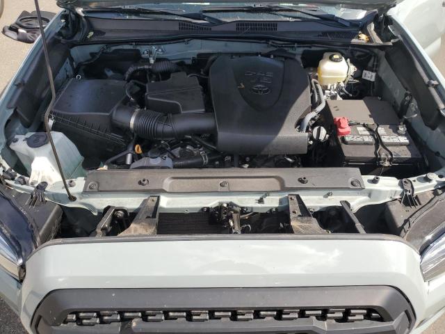 3TMCZ5AN7PM551513 - 2023 TOYOTA TACOMA DOUBLE CAB 绿色 照片 11