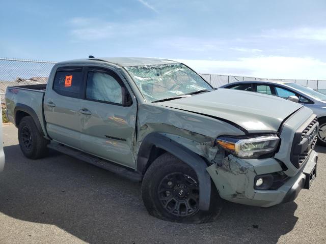 3TMCZ5AN7PM551513 - 2023 TOYOTA TACOMA DOUBLE CAB 绿色 照片 4