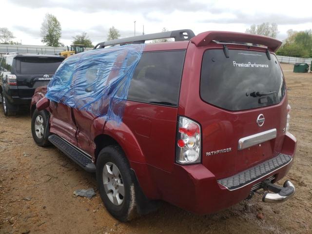 5N1AR18WX6C613562 - 2006 NISSAN PATHFINDER LE BURGUNDY photo 3