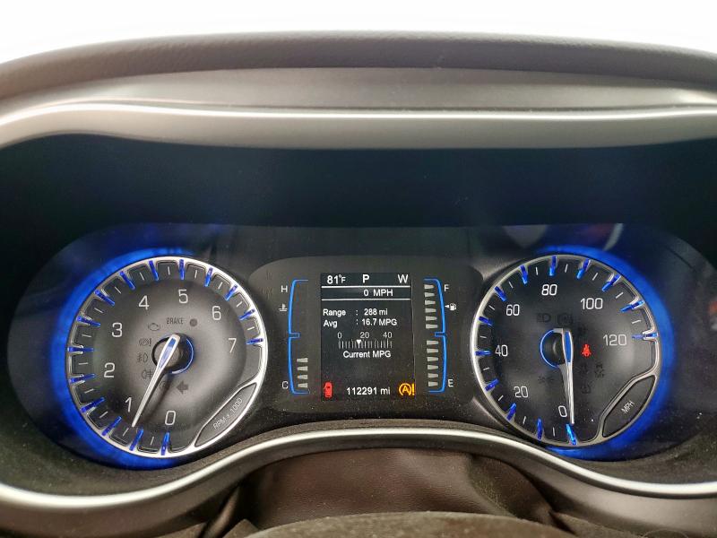 2C4RC1BG6HR720211 - 2017 CHRYSLER PACIFICA TOURING L BLUE photo 9