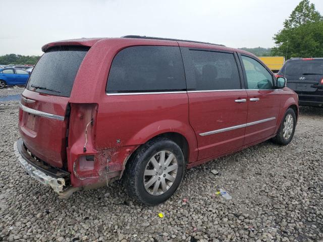 2C4RC1CG4CR228090 - 2012 CHRYSLER TOWN & COU TOURING L RED photo 3