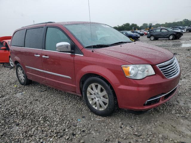 2C4RC1CG4CR228090 - 2012 CHRYSLER TOWN & COU TOURING L RED photo 4