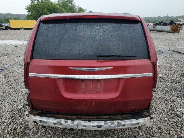 2C4RC1CG4CR228090 - 2012 CHRYSLER TOWN & COU TOURING L RED photo 6