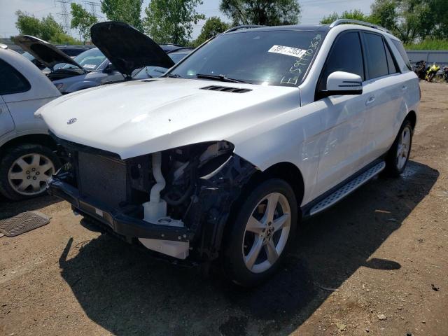 4JGDA5HB4HA962143 - 2017 MERCEDES-BENZ GLE 350 4MATIC WHITE photo 1