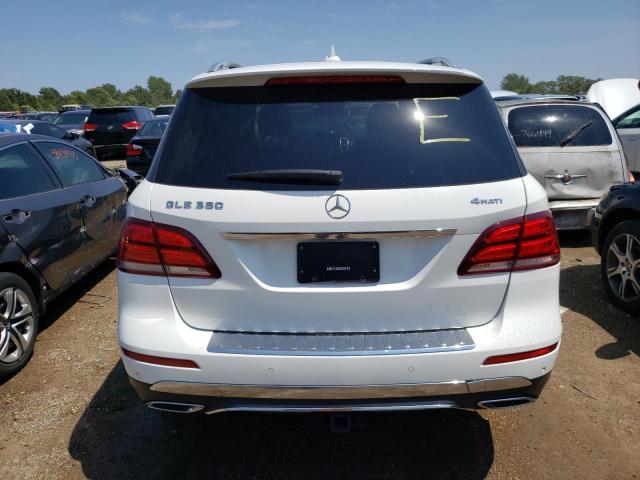 4JGDA5HB4HA962143 - 2017 MERCEDES-BENZ GLE 350 4MATIC WHITE photo 6