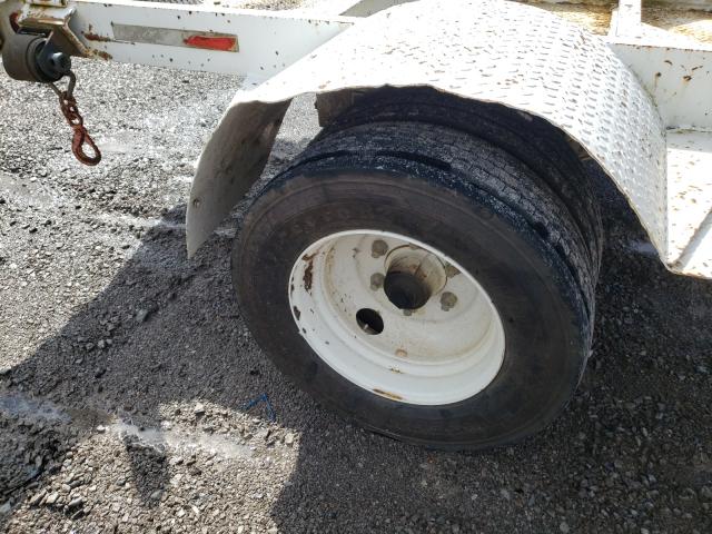 1BUP25106L1007185 - 1990 UTILITY TRAILER WHITE photo 8