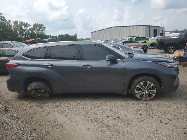 5TDGZRAH1LS005691 - 2020 TOYOTA HIGHLANDER XLE Մոխրագույն լուսանկար 3